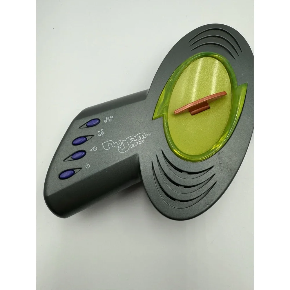 Hasbro‎ NuJam Guitar Toy Bop-It Handheld Electronic Game Vtg 2002 Tested